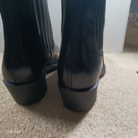 Bonnie camper black leather boots - Picture 2 of 5